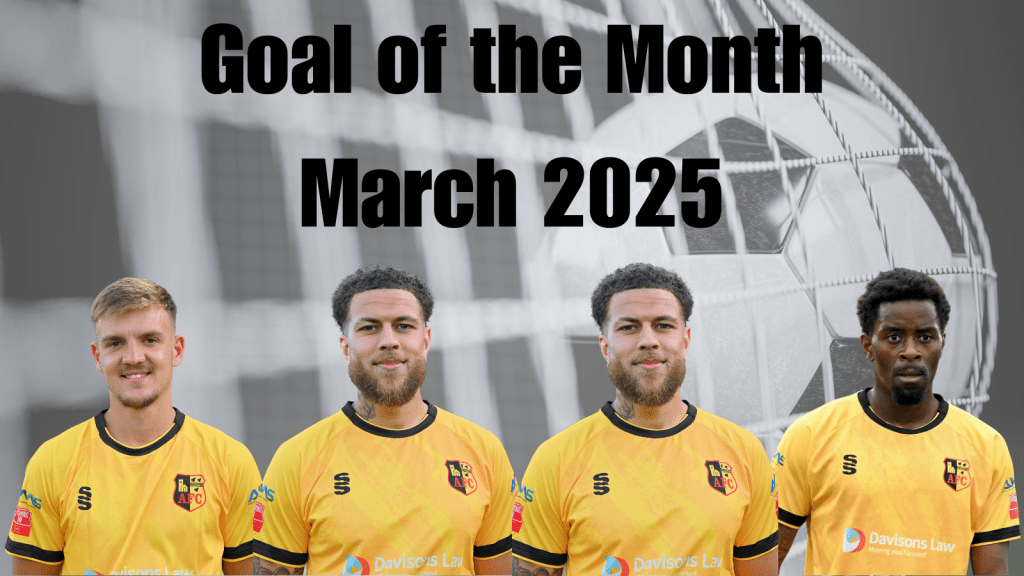 Goal of the Month: March 25 –&nbsp;closed